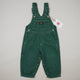 Green OshKosh Hickory Stripe Overalls