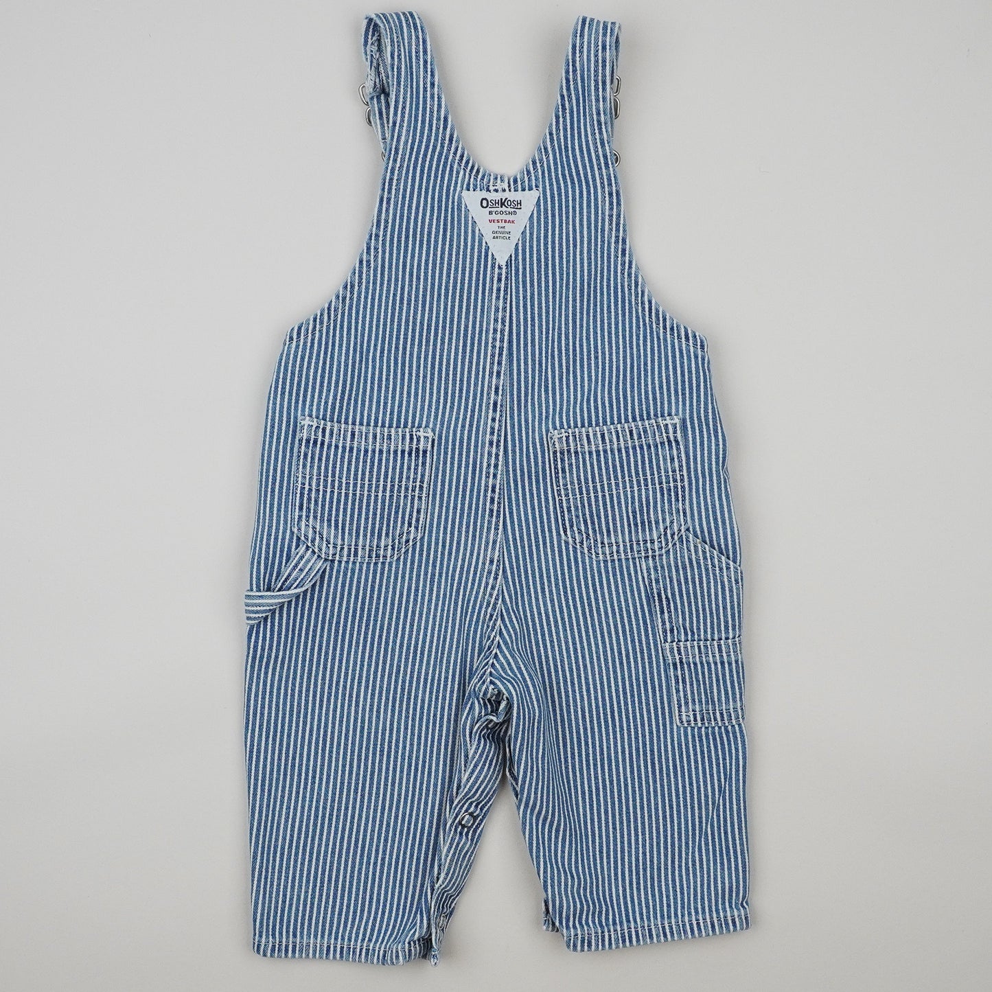 OshKosh Hickory Stripe Overalls