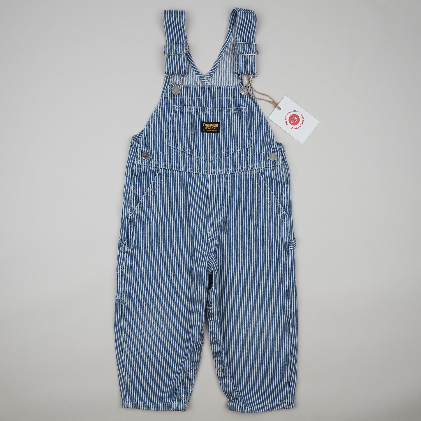 OshKosh Hickory Stripe Overalls