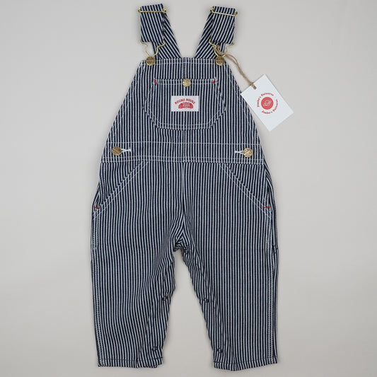 NWT Vintage Round House Striped Overalls