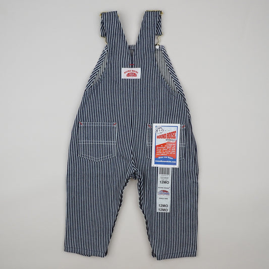 NWT Vintage Round House Striped Overalls
