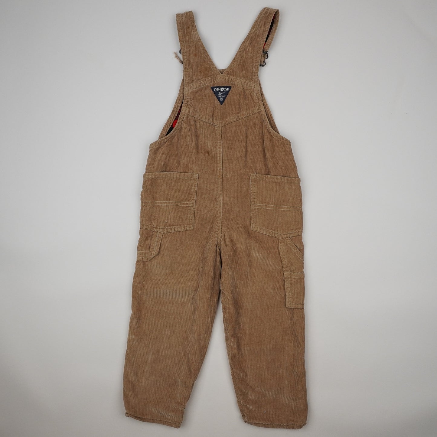 Lined OshKosh Corduroy Overalls