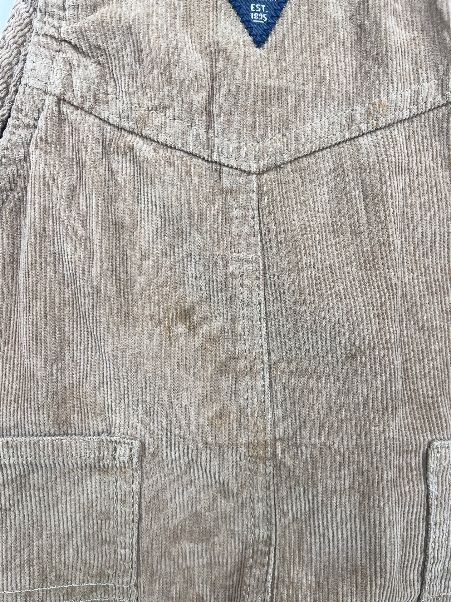 Lined OshKosh Corduroy Overalls