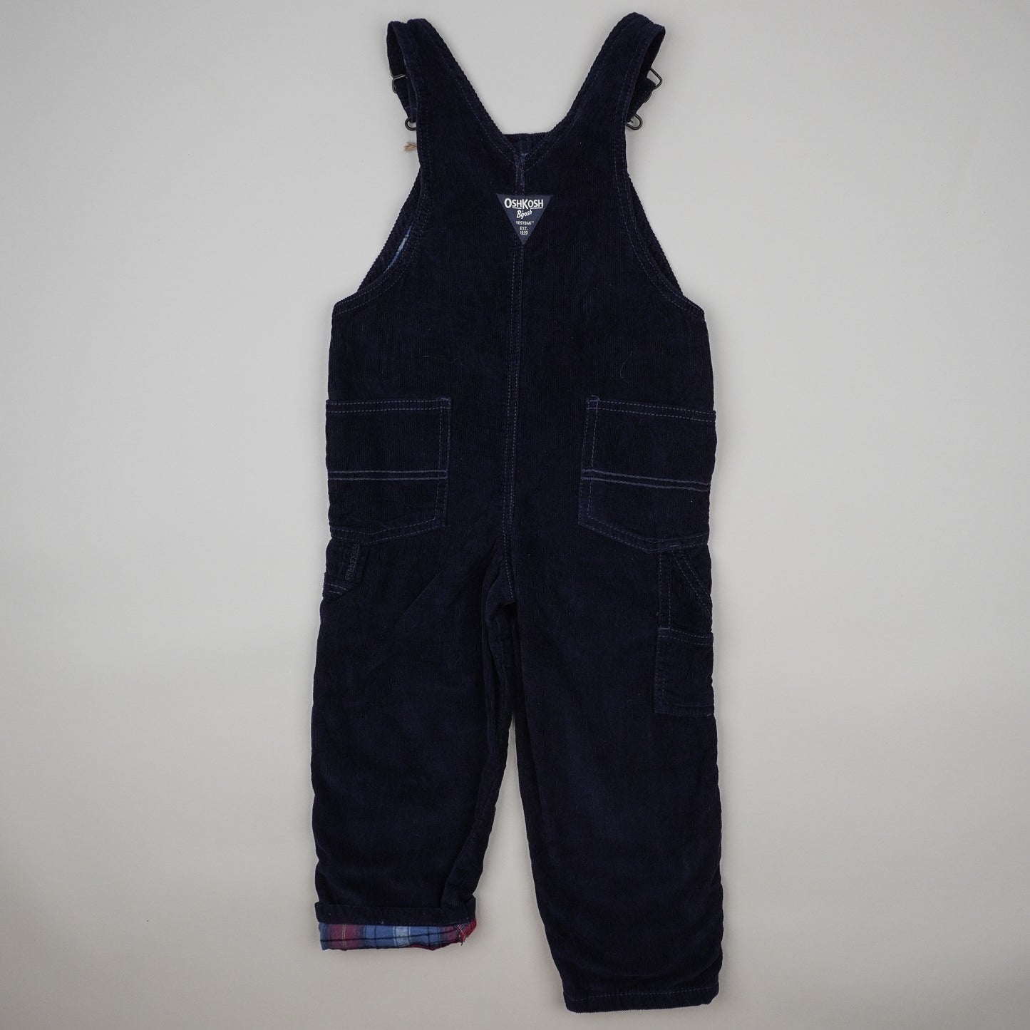 Lined OshKosh Corduroy Overalls