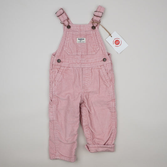Lined OshKosh Corduroy Overalls
