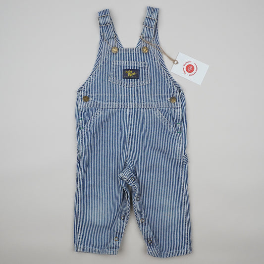 Vintage OshKosh Hickory Stripe Overalls