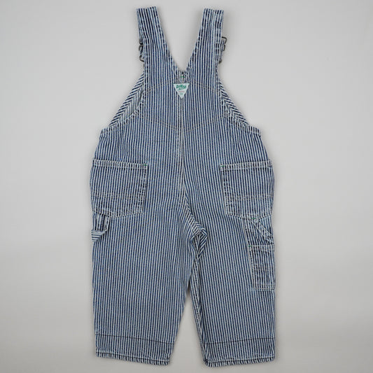 Vintage OshKosh Hickory Stripe Overalls