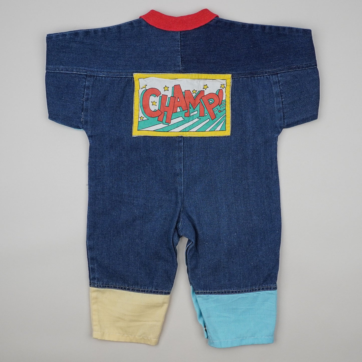 Vintage Jumpsuit with Patches