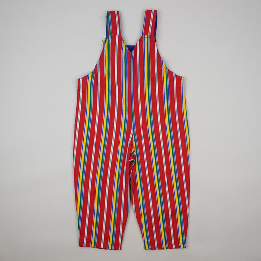 Vintage Striped Overalls
