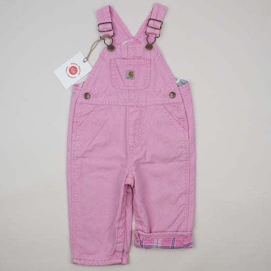 Lined Pink Carhartt Overalls