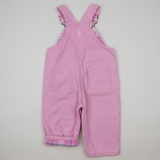 Lined Pink Carhartt Overalls