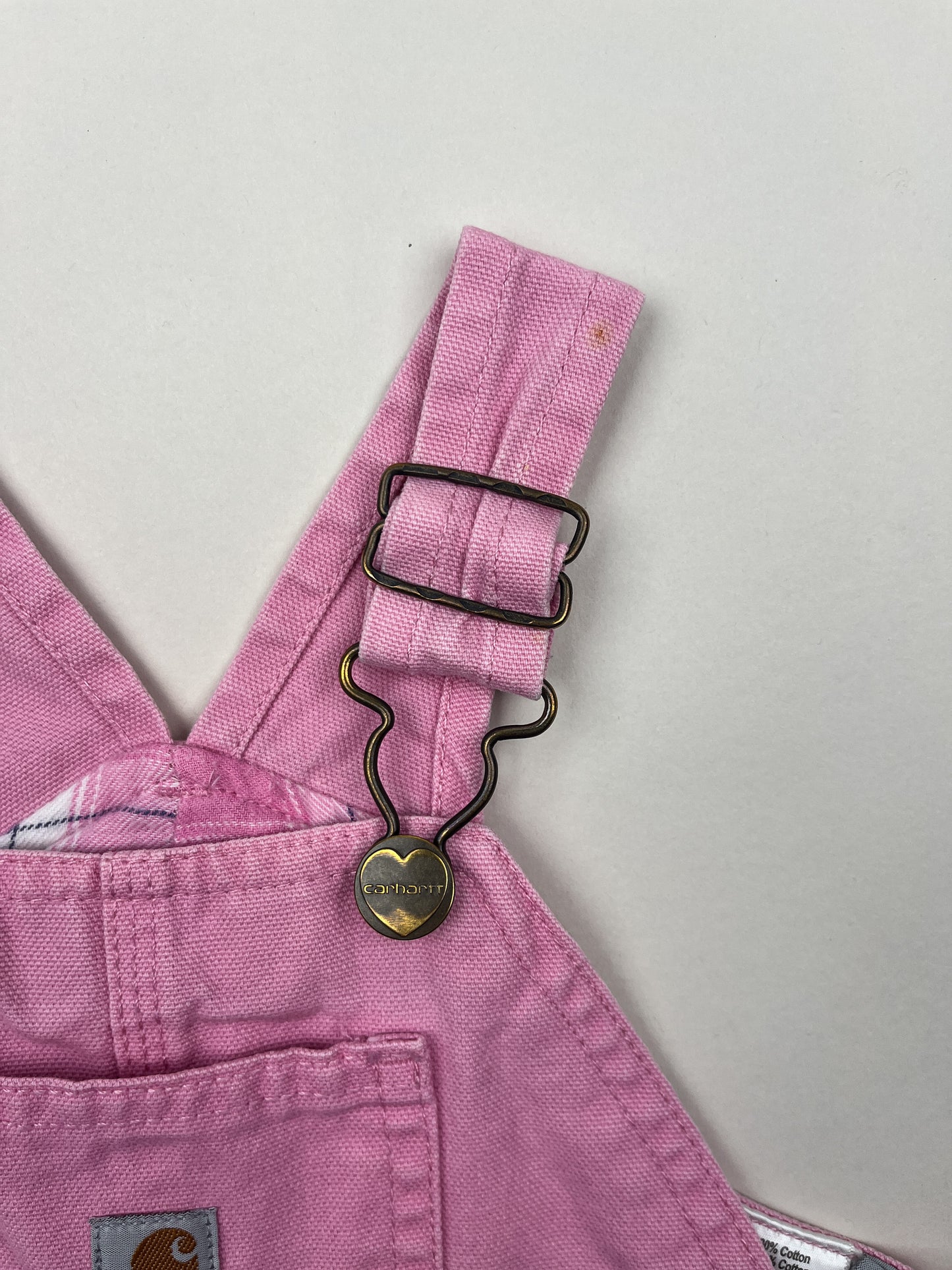 Lined Pink Carhartt Overalls