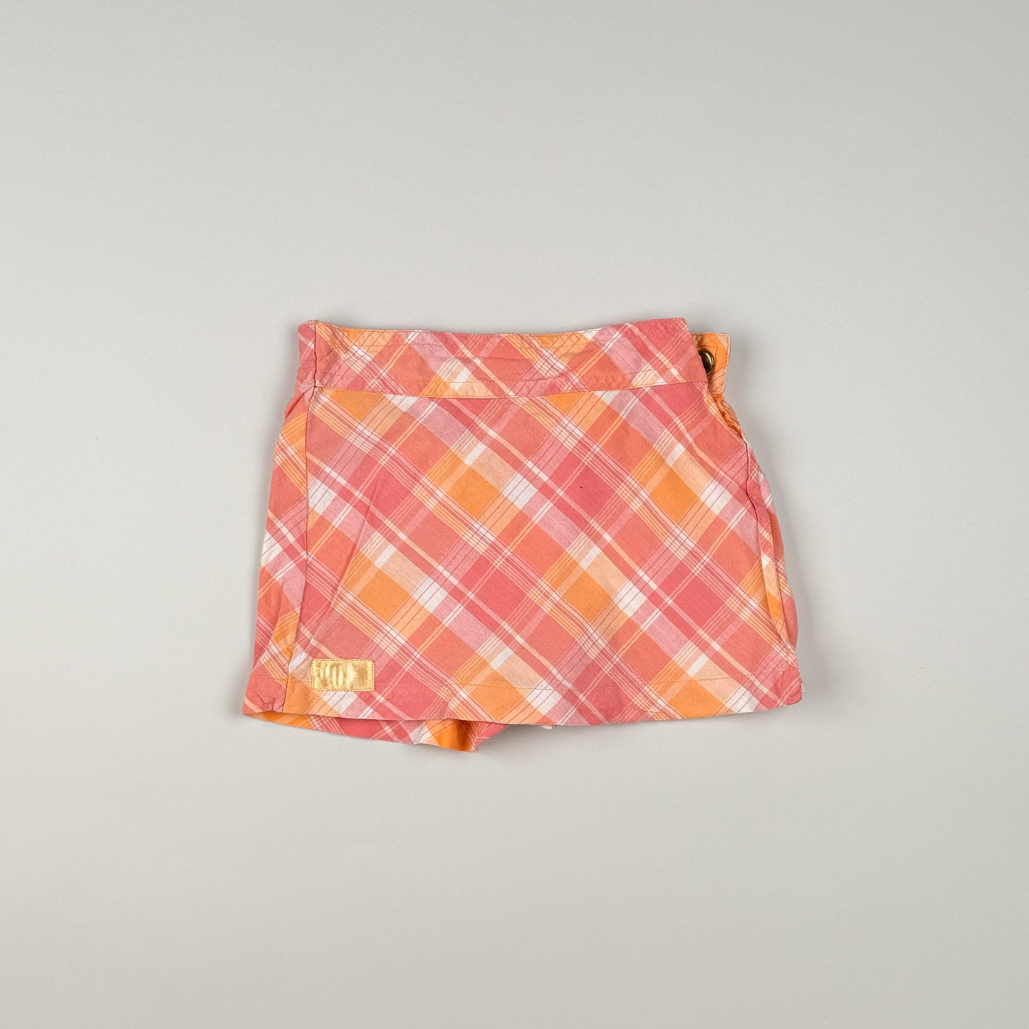 Shorts / Skirt in pink and orange