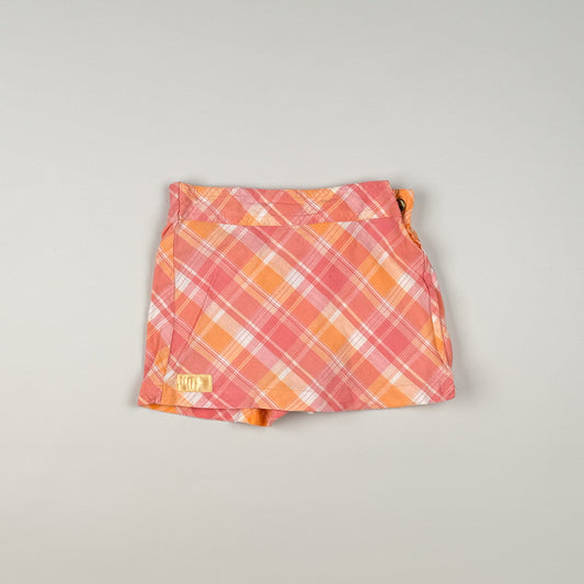 Shorts / Skirt in pink and orange