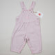 Pink Vintage OshKosh Hickory Stripe Overalls