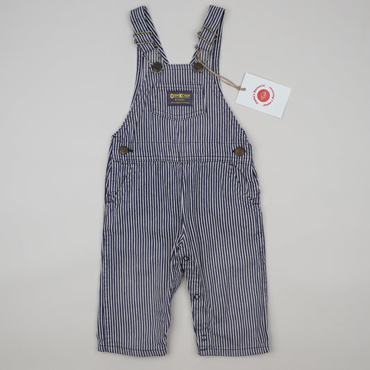 Vintage OshKosh Hickory Stripe Overalls