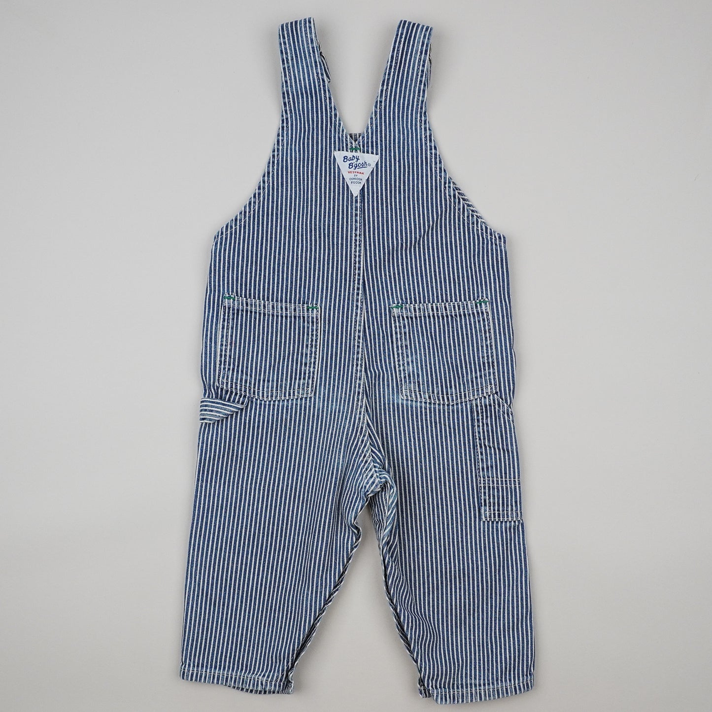 Vintage OshKosh Hickory Stripe Overalls