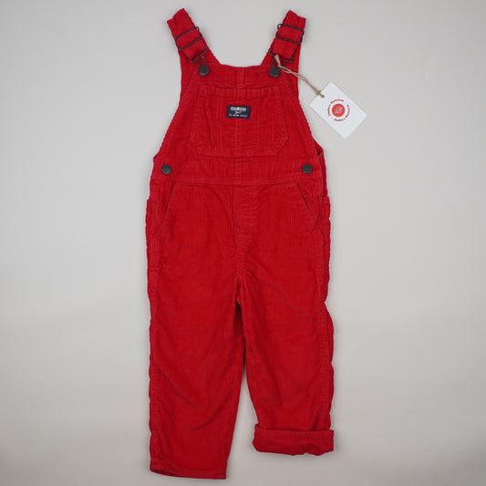 Lined OshKosh Corduroy Overalls