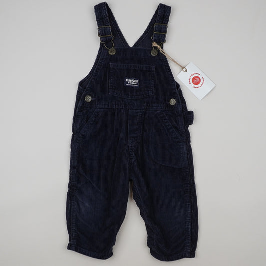 Vintage OshKosh Corduroy Overalls with Patch