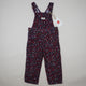 OshKosh Floral Corduroy Overalls