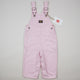 Pink Vintage OshKosh Hickory Stripe Overalls