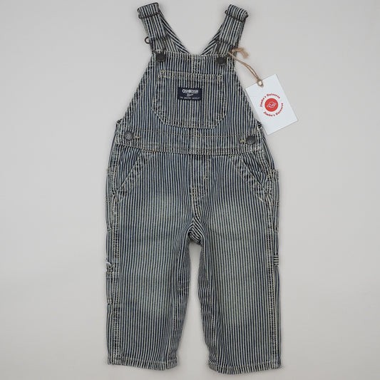 OshKosh Hickory Stripe Overalls
