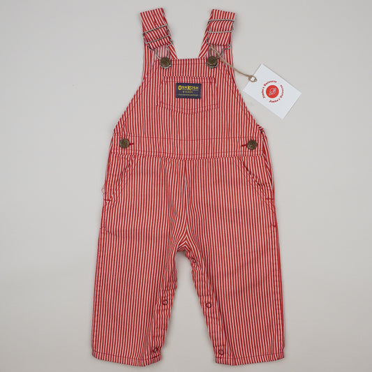 Vintage OshKosh Hickory Stripe Overalls