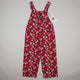 Floral OshKosh Corduroy Overalls