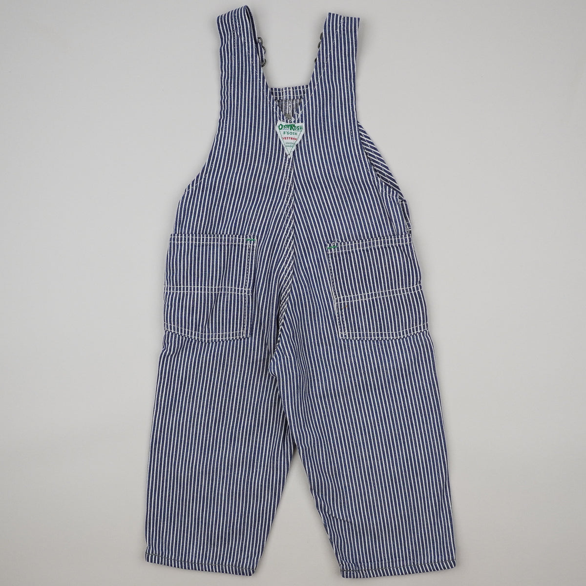 Vintage OshKosh Hickory Stripe Overalls