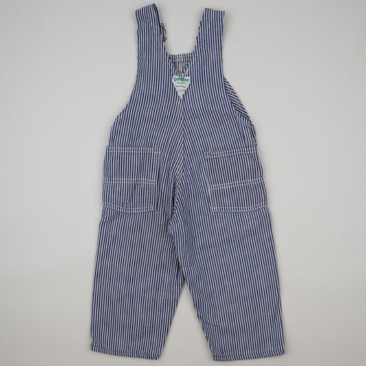 Vintage OshKosh Hickory Stripe Overalls