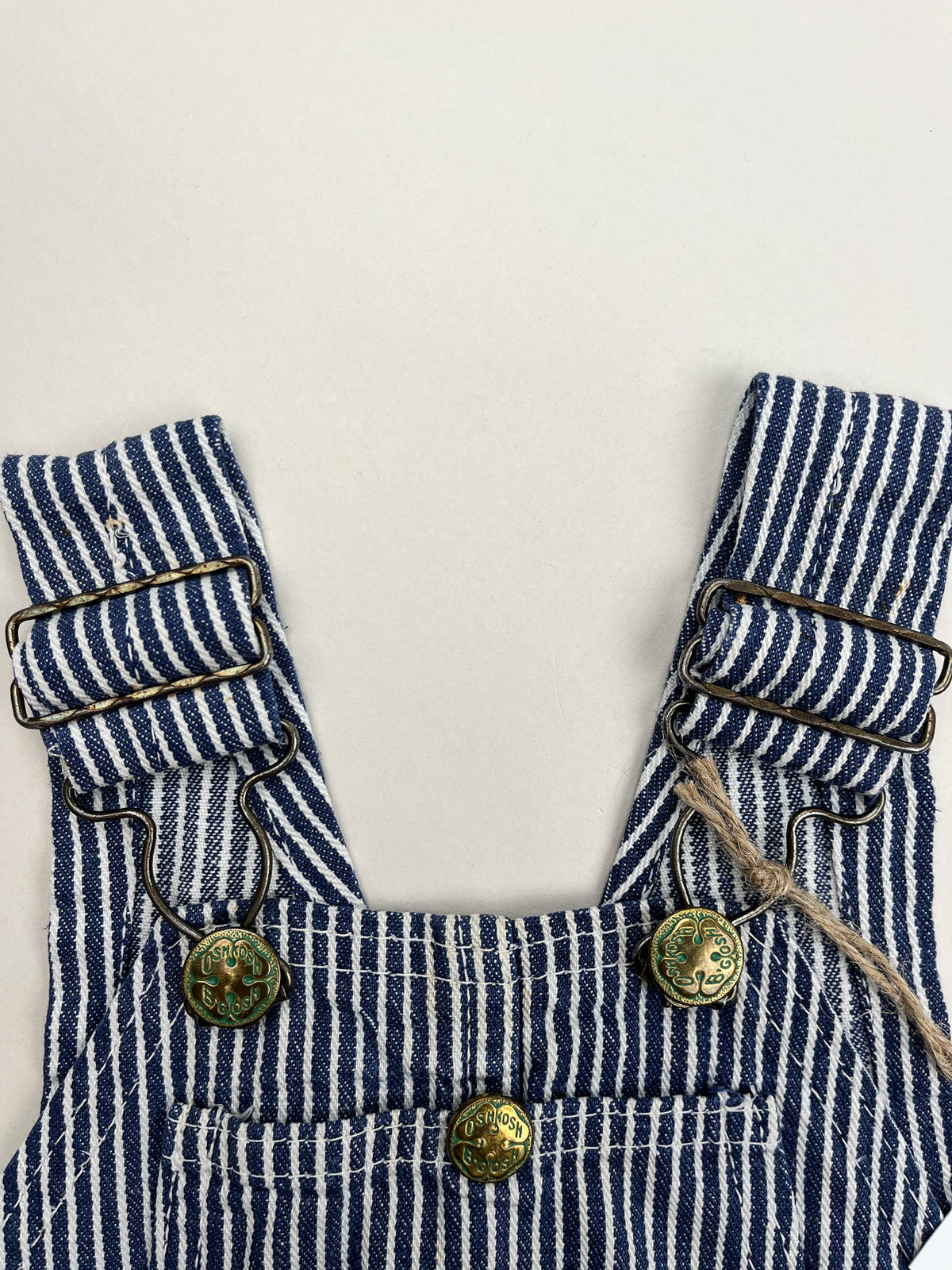 Vintage OshKosh Hickory Stripe Overalls