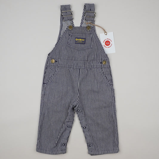 Vintage OshKosh Hickory Stripe Overalls