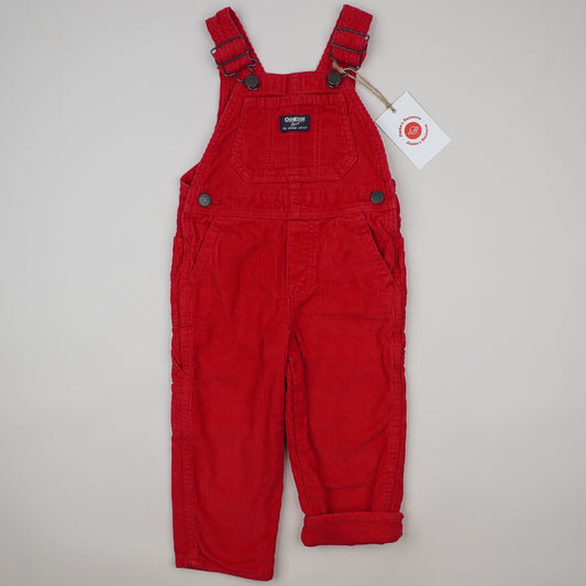 Lined OshKosh Corduroy Overalls