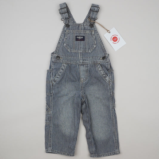 OshKosh Hickory Stripe Overalls