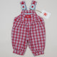 Vintage OshKosh Checkered Overalls
