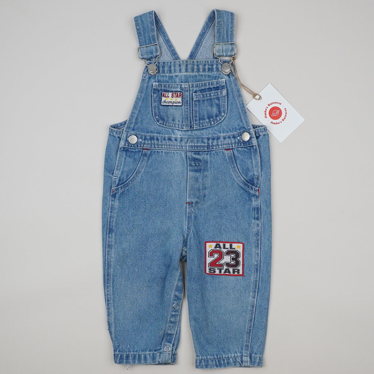 Vintage Overalls with Patches