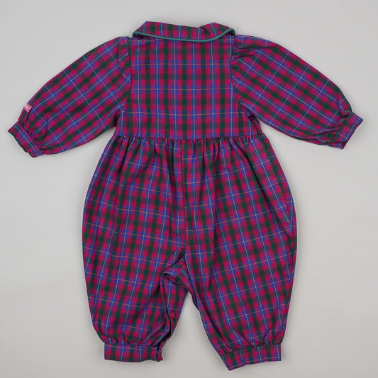 Vintage OshKosh Checkered Jumpsuit