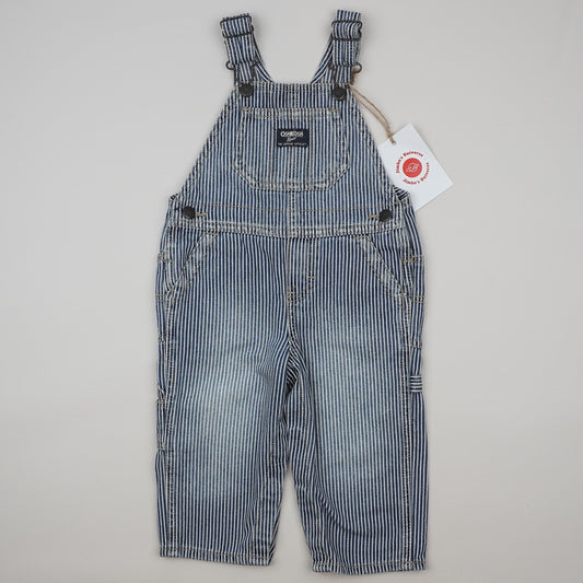 OshKosh Hickory Stripe Overalls