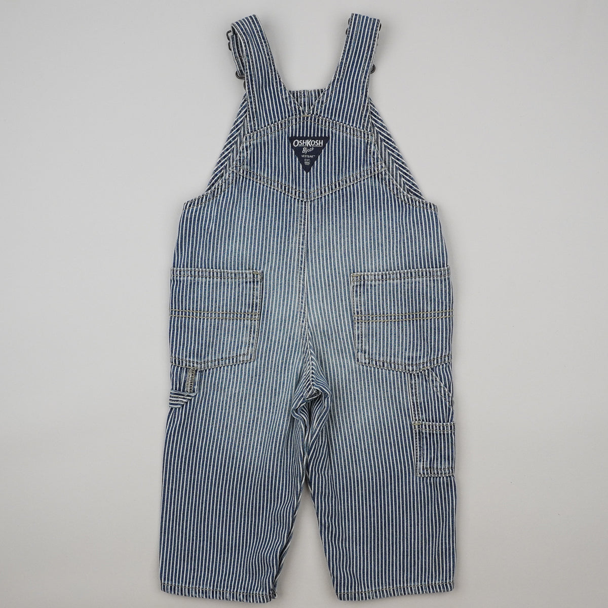 OshKosh Hickory Stripe Overalls