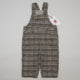 Vintage Checkered Overalls