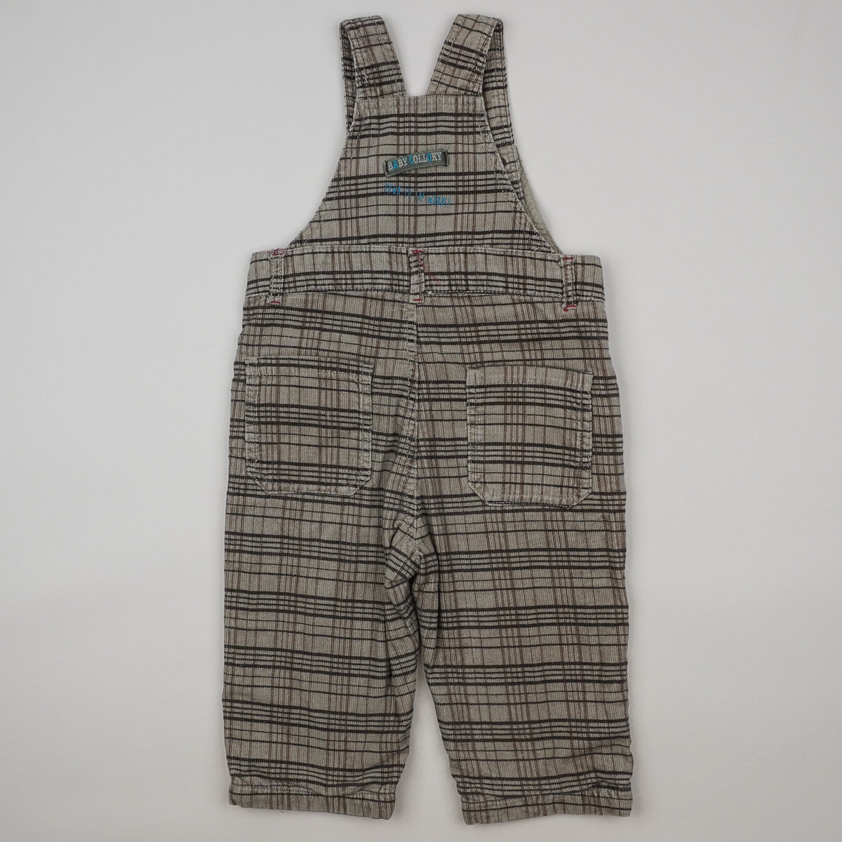 Vintage Checkered Overalls