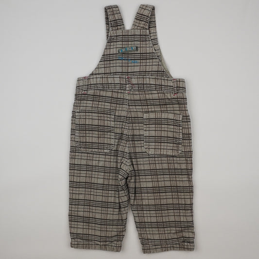 Vintage Checkered Overalls