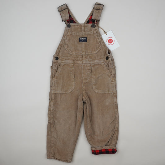 Lined OshKosh Corduroy Overalls