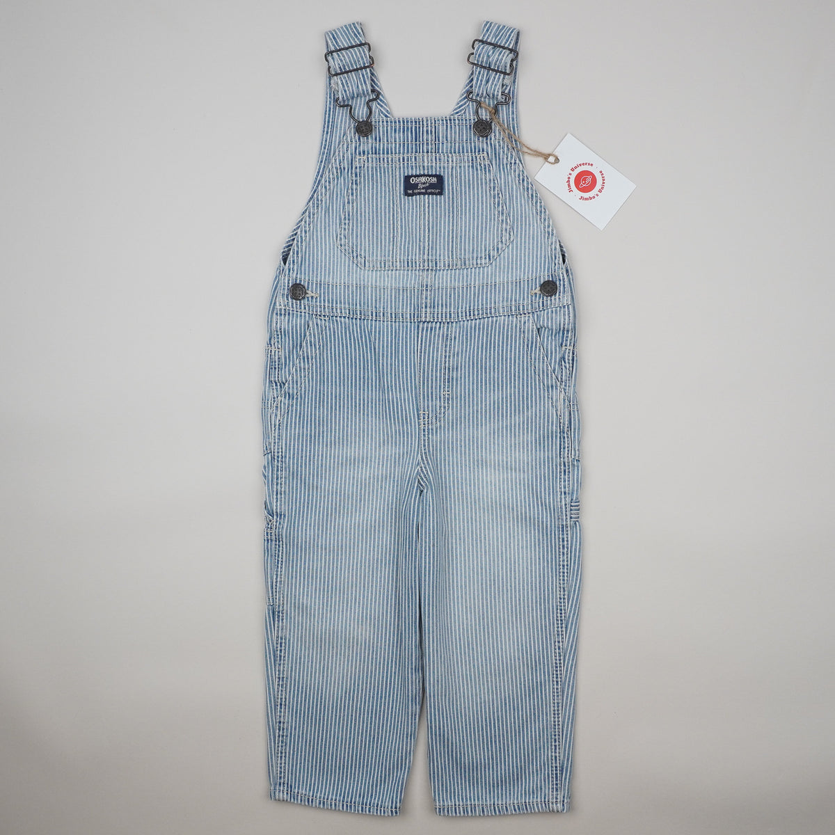 OshKosh Hickory Stripe Overalls
