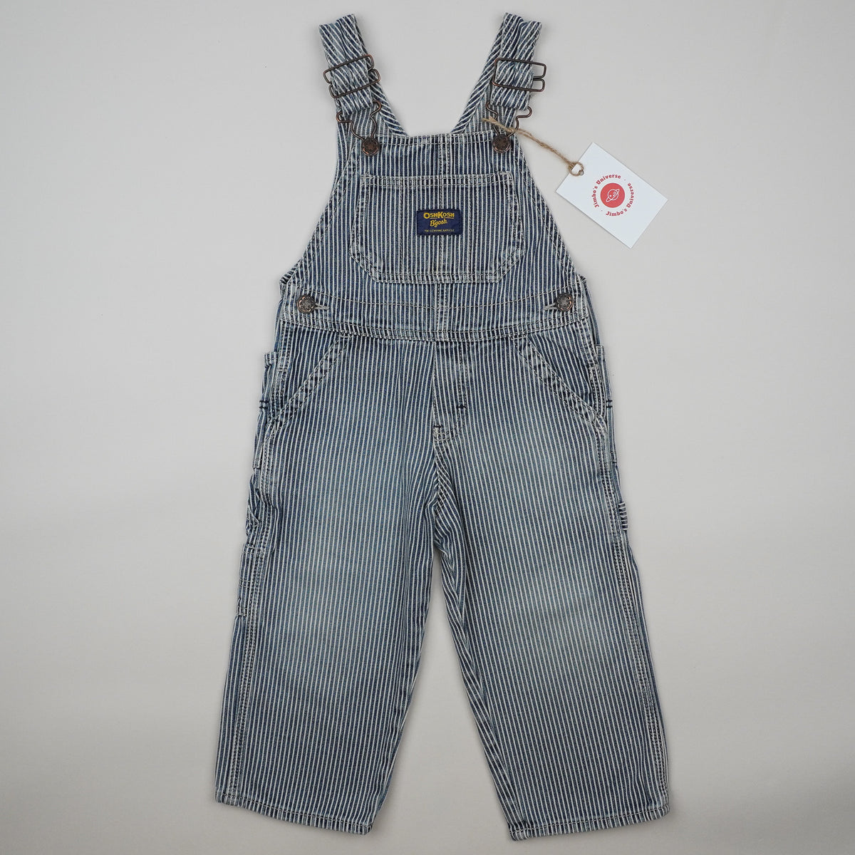OshKosh Hickory Stripe Overalls