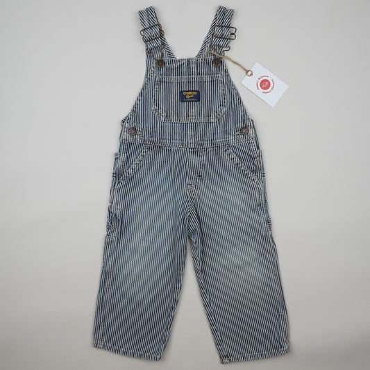 OshKosh Hickory Stripe Overalls