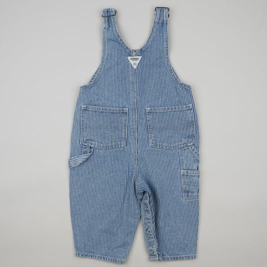 Vintage OshKosh Hickory Stripe Overalls