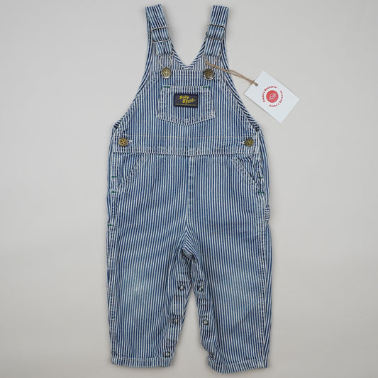 Vintage OshKosh Hickory Stripe Overalls