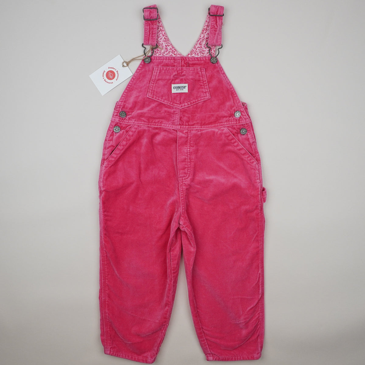 Vintage OshKosh Velvet Overalls