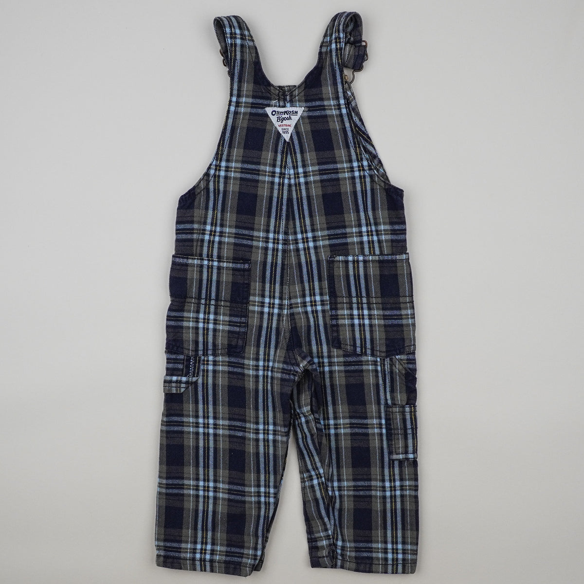 OshKosh Checkered Overalls